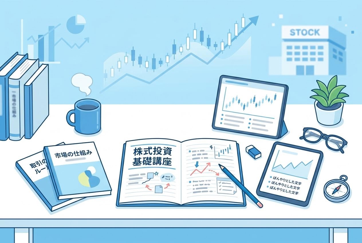 株式投資の基礎入門を学ぶための教材
